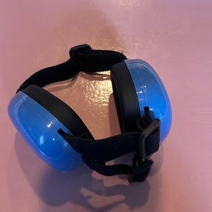 Brand new never used dog cat headphones earmuffs noise protection small blue
